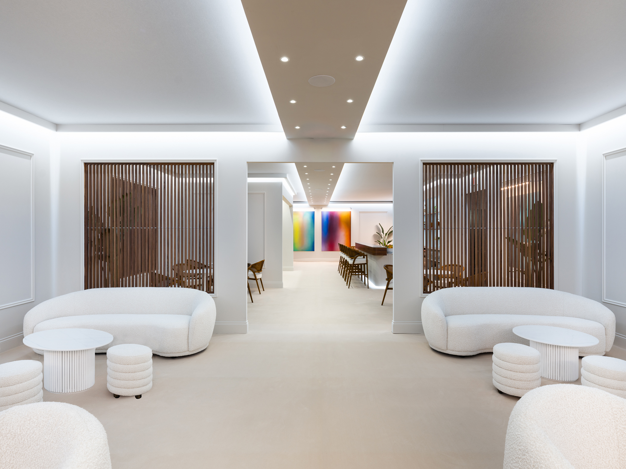 NetJets Lounge interior